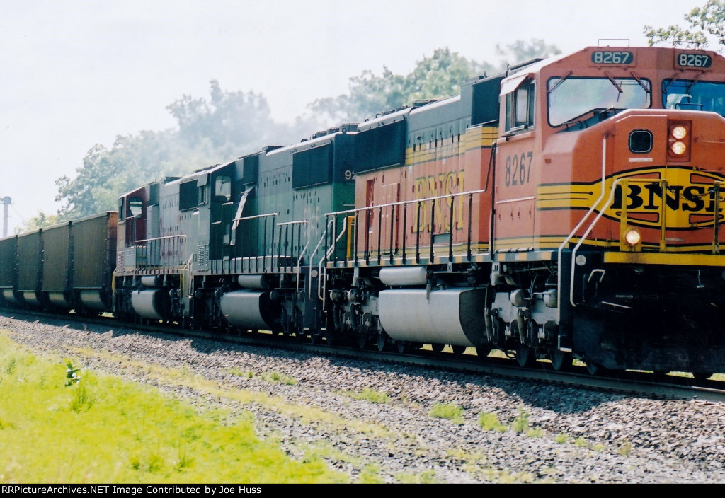 BNSF 8267 West